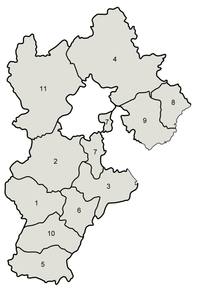 Hopej közigazgatási térképe