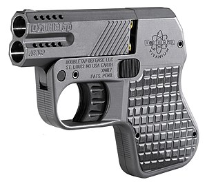 Heizer Defense Double Tap - double-barreled pistol for self-defense