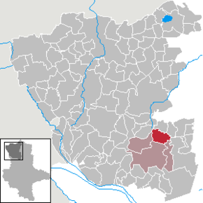 Location of Hemstedt in Altmarkkreis Salzwedel district prior to its merger into Gardelegen