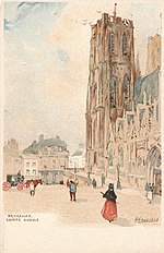 Thumbnail for File:Henri Cassiers, Bruxelles Sainte Gudule.jpg