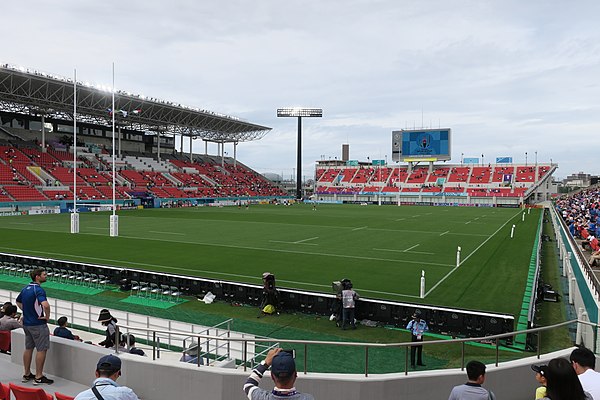 Image: Higashi Osaka Hanazono Rugby Stadium ground