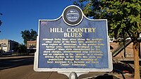 Hill Country Blues - Mississippi Blues Trail Marker.jpg