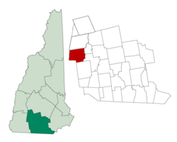 Lage in Hillsborough County, New Hampshire