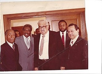 WIley A. Branton (far right) with Thurgood Marshall Honorable Thurgood Marshall (1) (2) (1) (1)00111.jpg