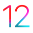 Logo von iOS 12