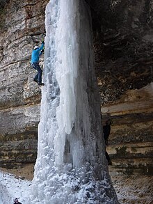 Rock climbing and ice climbing