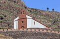 * Nomination Iglesia de San Antonio de Padua, Valle Gran Rey, La Gomera --Llez 06:14, 29 March 2024 (UTC) * Promotion Left part is hanging a bit to the right --Michielverbeek 06:46, 29 March 2024 (UTC) You cat get this impression, but I don't think so. Please check the edges of the church, they are absolutely vertical. The "front" of the road's boundary stones are slanted (the back is vertical) and the palm tree is not vertical in reality. --Llez 08:37, 29 March 2024 (UTC) I have used the boundary stones to judge the perspective and that was not right. I don't see anything wrong with the perspective of the church. I think I would have crop bottom, top and the left a bit for having a better first impression --Michielverbeek 20:00, 29 March 2024 (UTC)