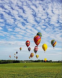 Indianola, Iowa'da Ulusal Balon Klasiği