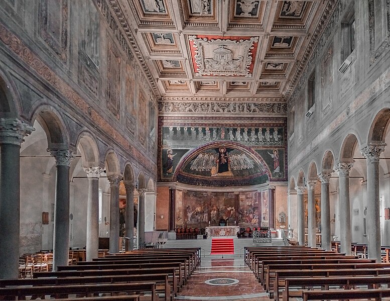 File:Interno basilica di Santa Maria in Domnica.jpg