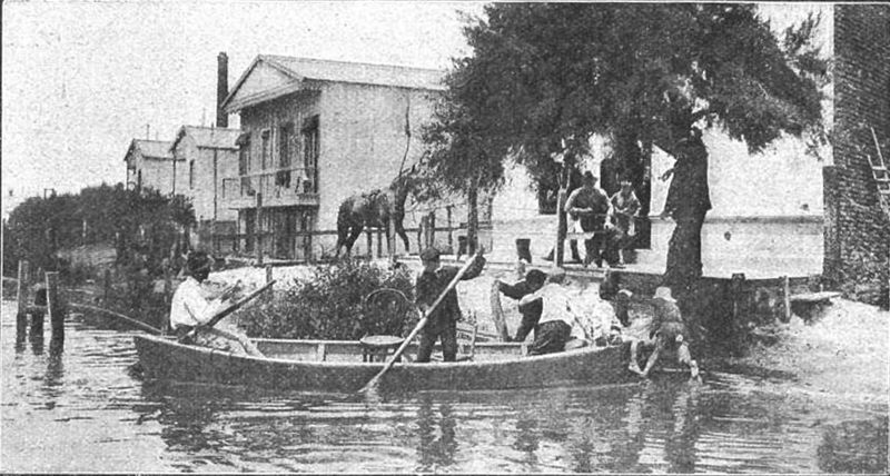 Barrio de tango: Pompeya tijdens de overstroming in 1912