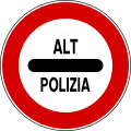 osmwiki:File:Italian traffic signs - posto di blocco.svg