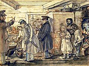 Jan Nepomucen Gniewosz, Rozdawanie posiłków w Sanoku, 24.10.1847 r.