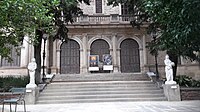 Jardins de la torre del marquès d'Alella, al carrer Muntaner.