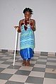 Jeune Femme dansant sur une musique traditionnelle du Bénin 28