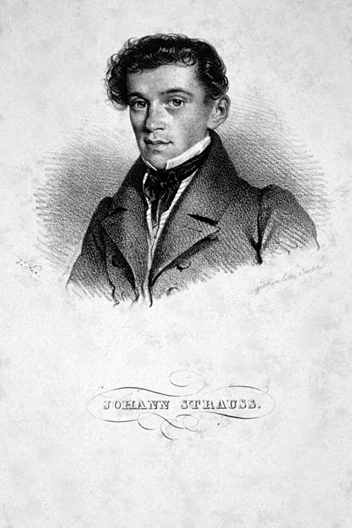 Johann Strauss I Litho