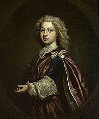 William Augustus, Duke of Cumberland (1721-1765), as a Boy, wearing the Robes of the Order of the Bath