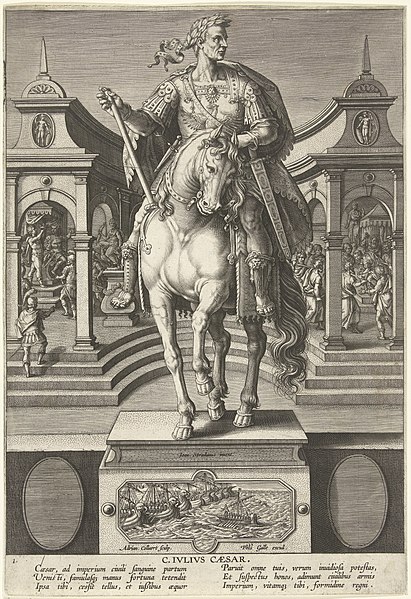 Julius Caesar (engraved c. 1587 – c. 1589)