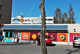 K-Market Koulukadulla.