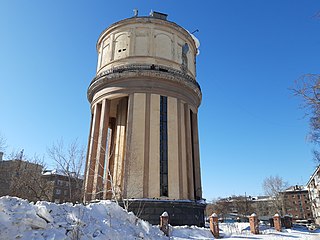 <span class="mw-page-title-main">Karl Marx Square Water Tower</span> Water tower in Novosibirsk, Russia