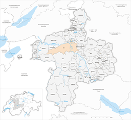 Kommunen Bern i förvaltningsdistriktet Bern-Mittelland