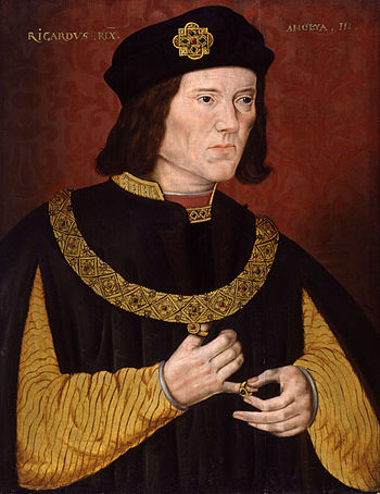 King Richard III, by unknown artist. See sourc...