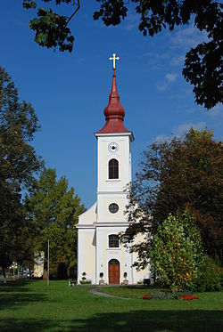 A dobrafalvi római katolikus templom