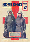 Knocker und Chisholm auf dem Titelbild des Magazins „Home Chat“ vom 11. April 1918
