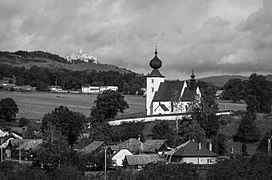 Holy Spirit Church in Žehra and Spiš Castle