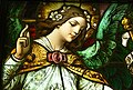 Paintings of Annunciation, detail: Angel