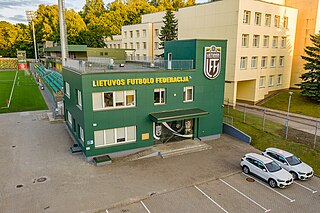 <span class="mw-page-title-main">Lithuanian Football Federation</span> Governing body for association football in Lithuania