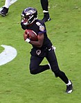 2019 NFL MVP, Lamar Jackson Lamar Jackson vs. Bengals 2018.jpg