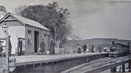 Lauder railway station