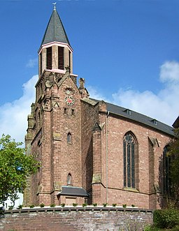 Lebachs katolska kyrka.