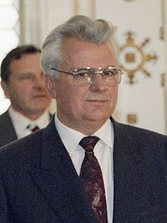 <span class="mw-page-title-main">Leonid Kravchuk</span> President of Ukraine from 1991 to 1994 (1934–2022)