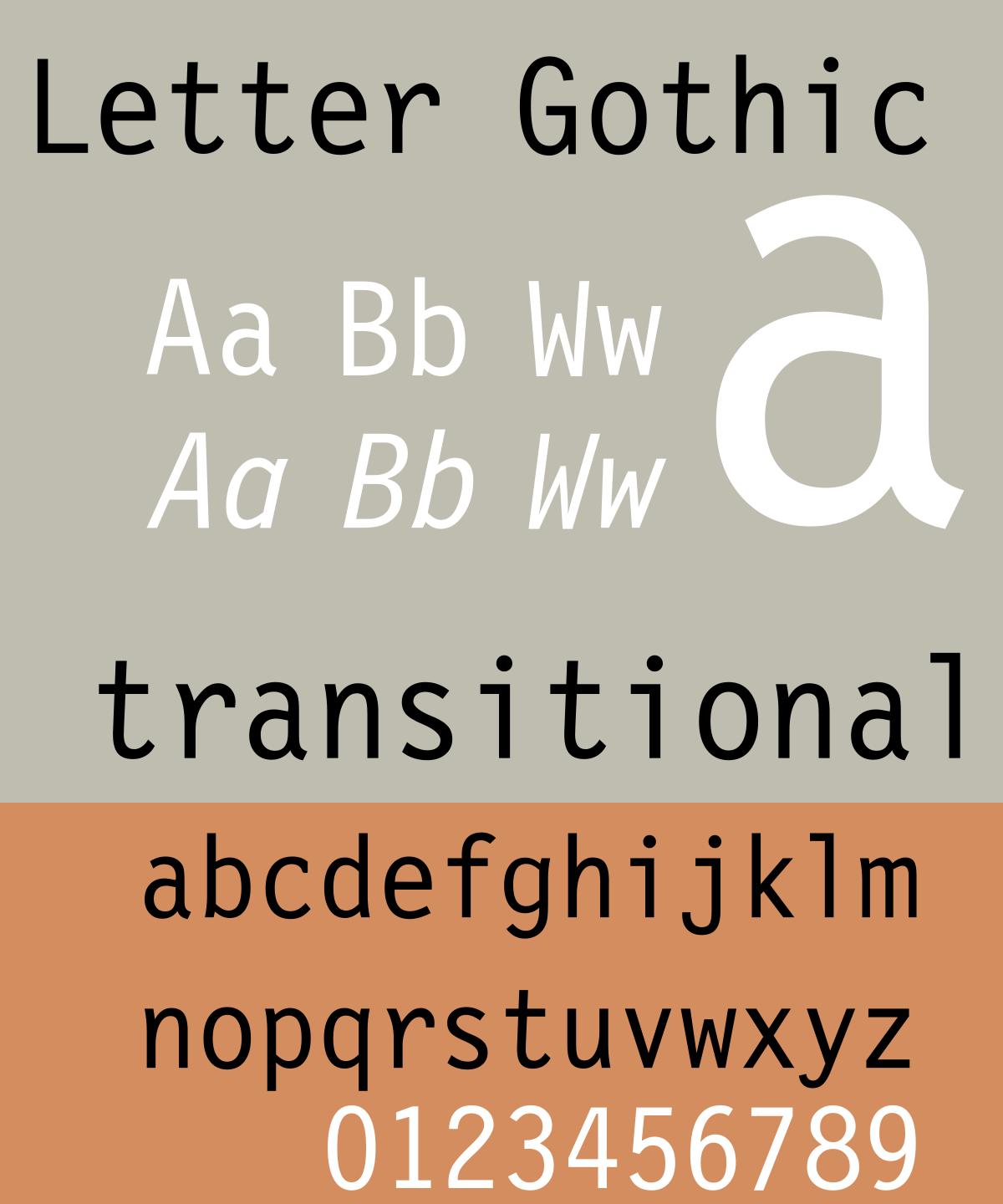 Letter Gothic - Wikipedia