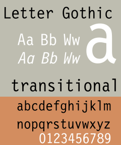 Letter Gothic