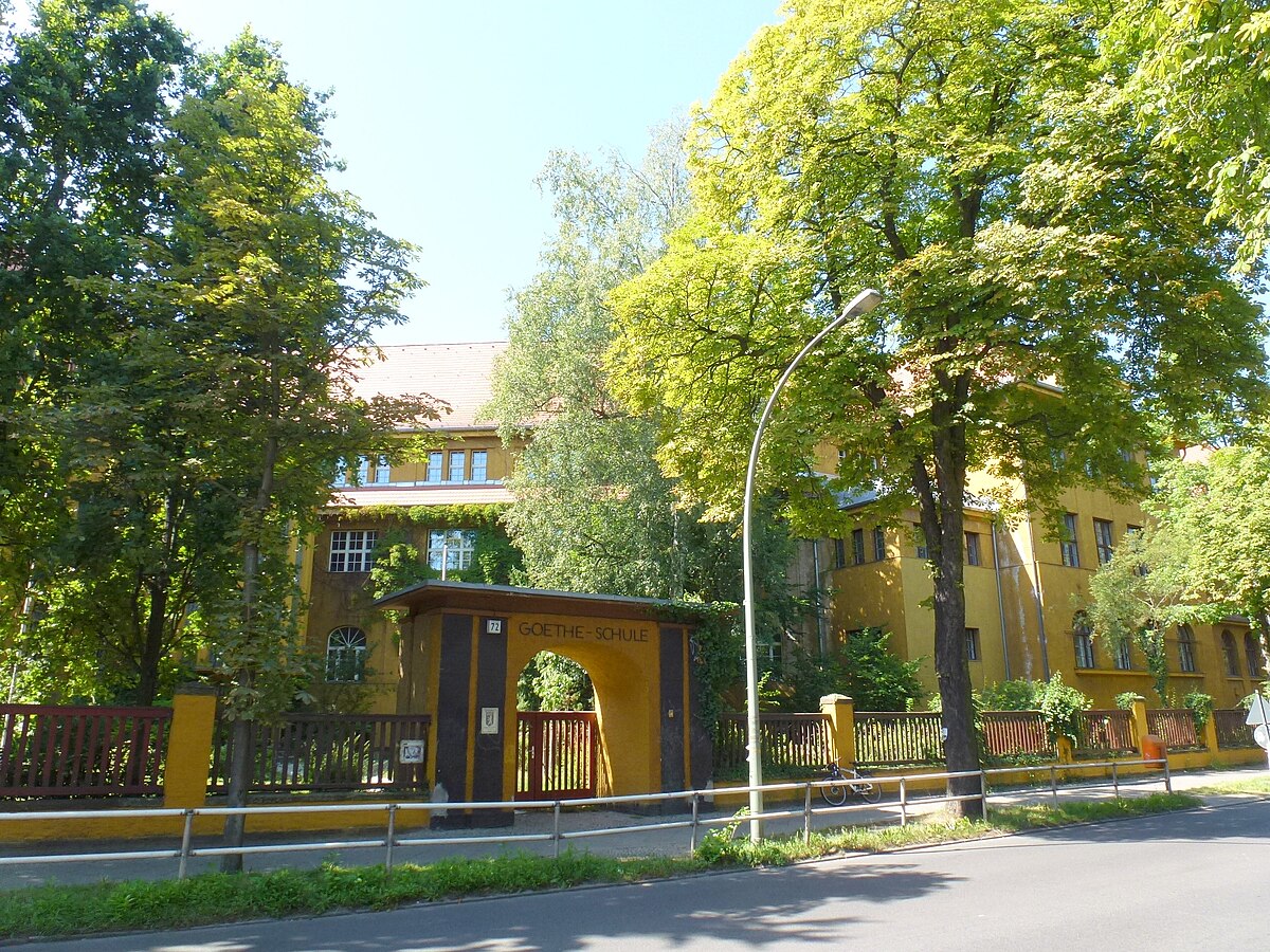 Goethe Gymnasium Berlin Lichterfelde Wikipedia