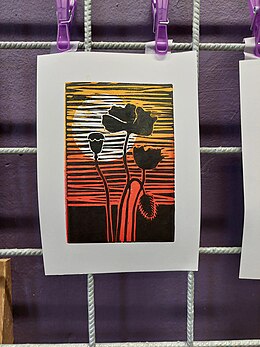 Linocut - Wikipedia