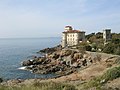 Il Castello del Boccale, lungo la strada per Quercianella