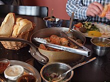 Lobster served in Stokkseyri, Iceland Lobster in Stokkseyri.jpg