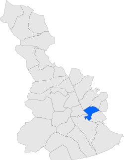 Localització de Sant Joan Despí respecte del Baix Llobregat.svg