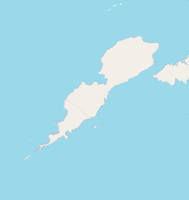 Location map United States Umnak Island