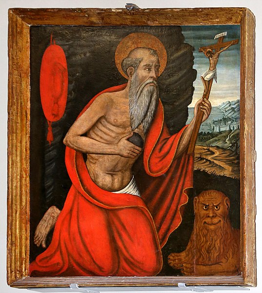 Lorenzo Cavaro, san Girolamo, XVI secolo.jpg