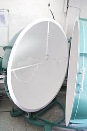 Integrating sphere used for measuring the luminous flux of a light source. Luminance Chamber.jpg