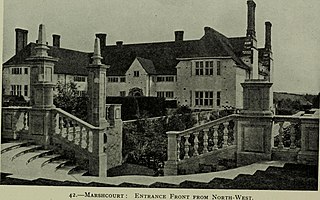 Marshcourt Country house in Marsh Court, near Stockbridge, Hampshire, England