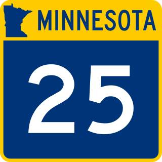 <span class="mw-page-title-main">Minnesota State Highway 25</span> State highway in Minnesota, United States