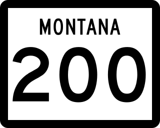 <span class="mw-page-title-main">Montana Highway 200</span> State highway in Montana, United States