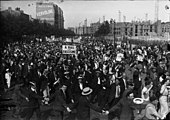 France Front Populaire: Genèse et formation, La victoire électorale et la mise en place du gouvernement de Front populaire, Le mouvement de grève de mai-juin 1936