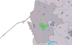 Location in the former Wûnseradiel municipality