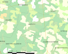 Map commune FR insee code 40258.png